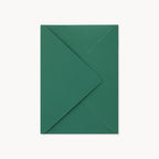 Dwell Mid-Century Gold Foil Green Flocking Greeting Card
