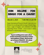 Charity Bingo Night at Relume