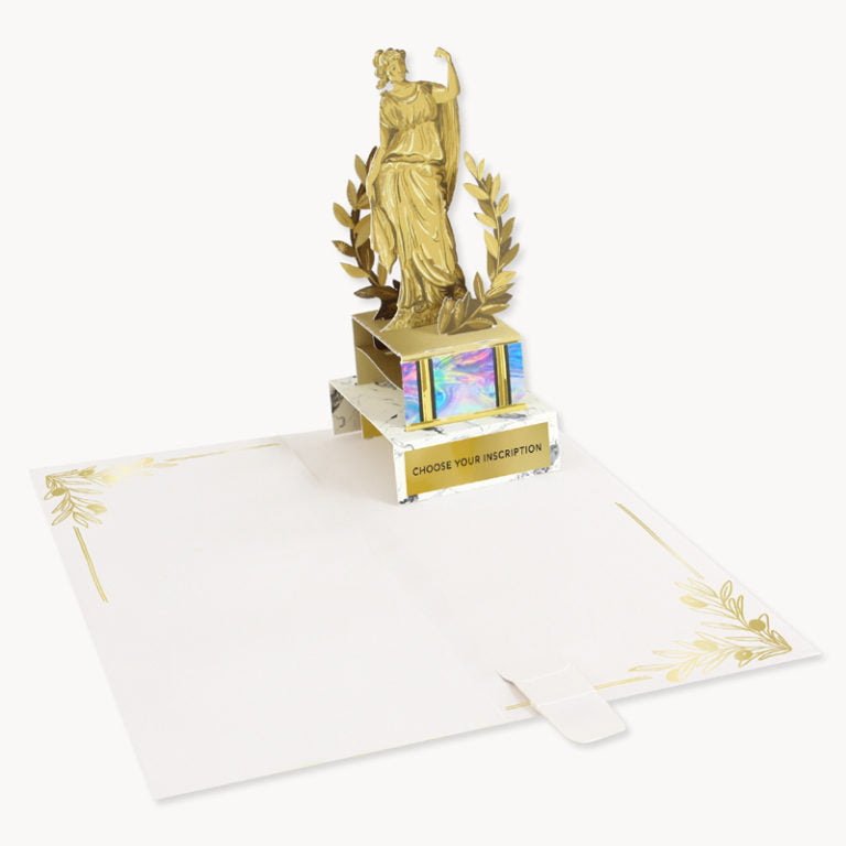Trophy Popup Card