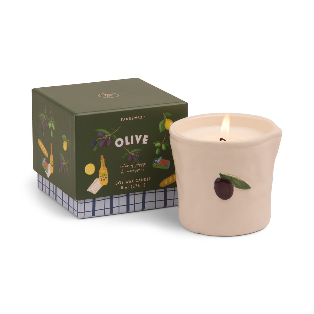 Bistro 8 oz Ceramic Candle