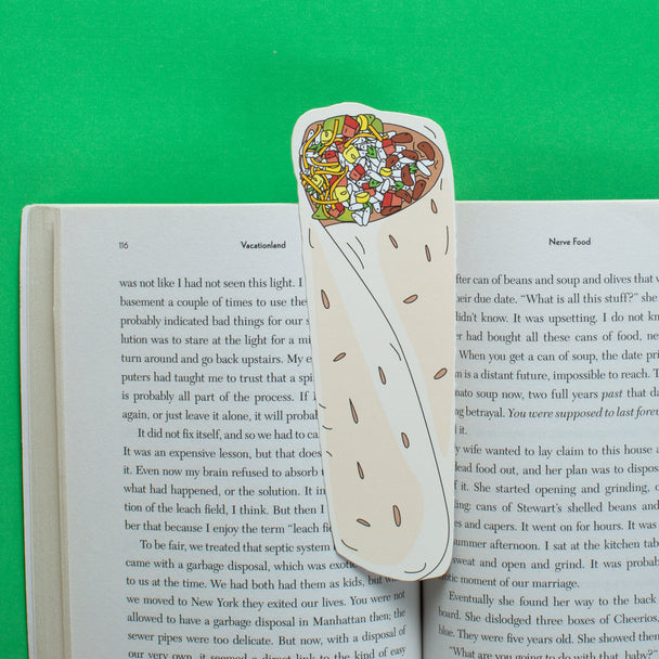 Burrito Bookmark (It's Die Cut!)