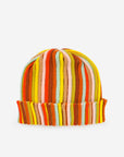 Circus Stripe Knit Beanie - Desert