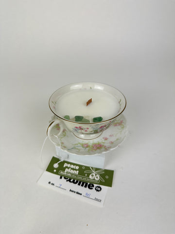 Peace Plant - Organic Soy Wax Candle