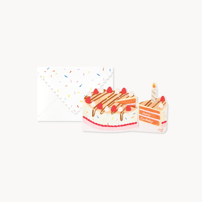 Birthday Cake Popup Card