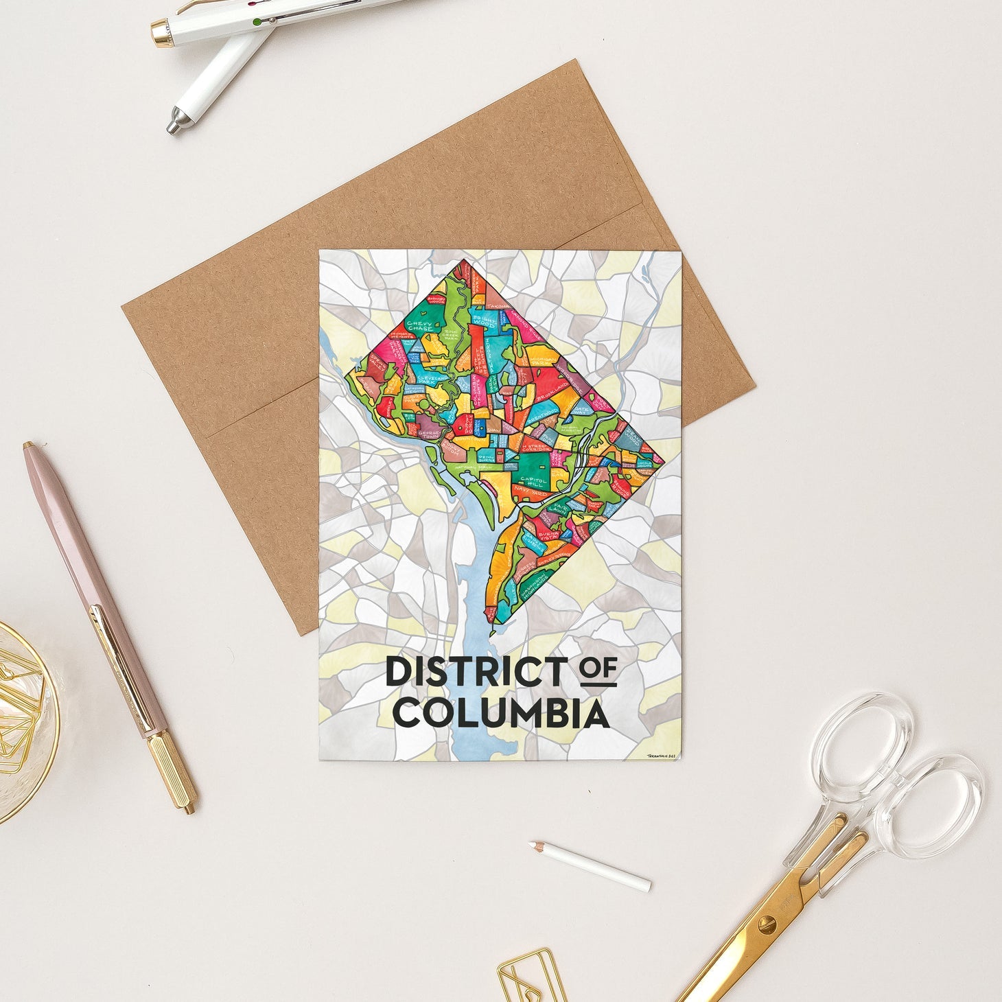 District of Columbia (Washington DC) Card