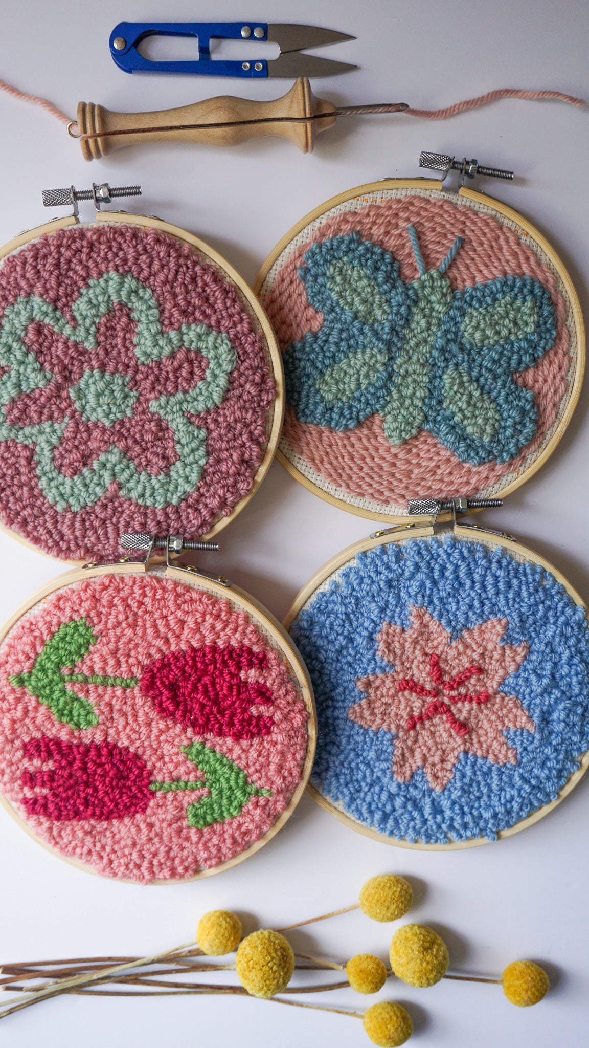 Punch Needle Wall Art