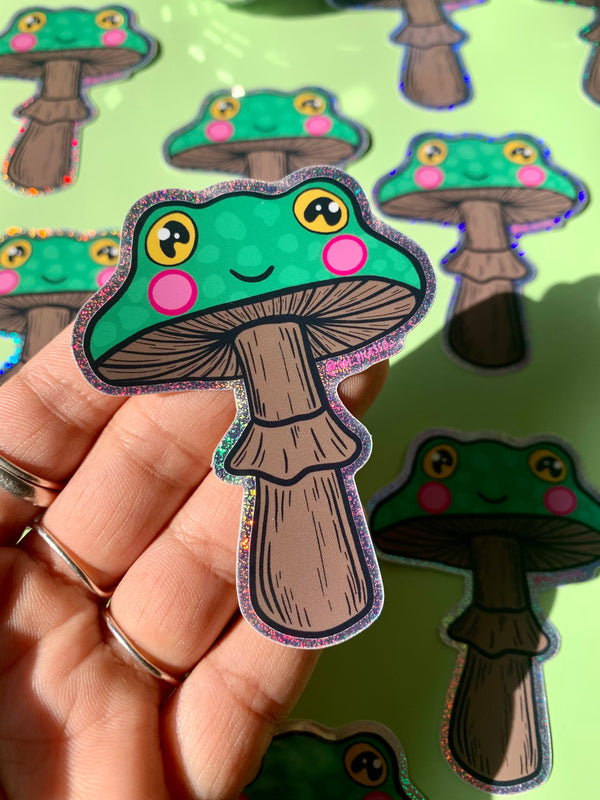 Frogshroom Sticker