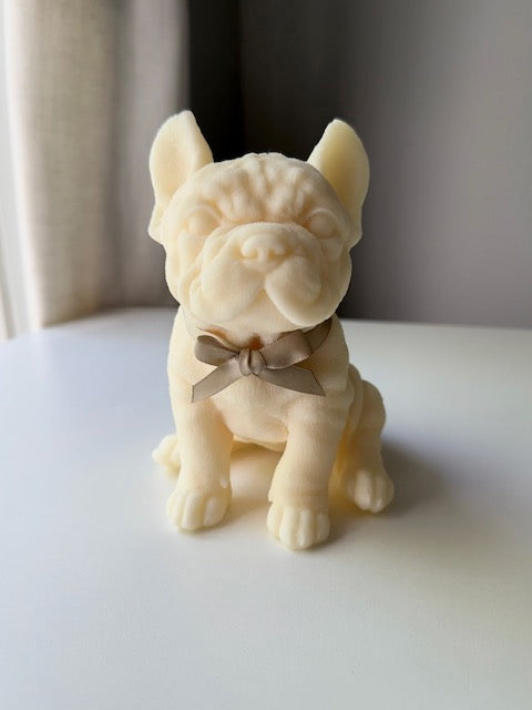 French Bulldog Candle