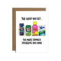Stomach Problems Birthday Card