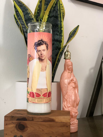 Harry Styles Altar Prayer Candle