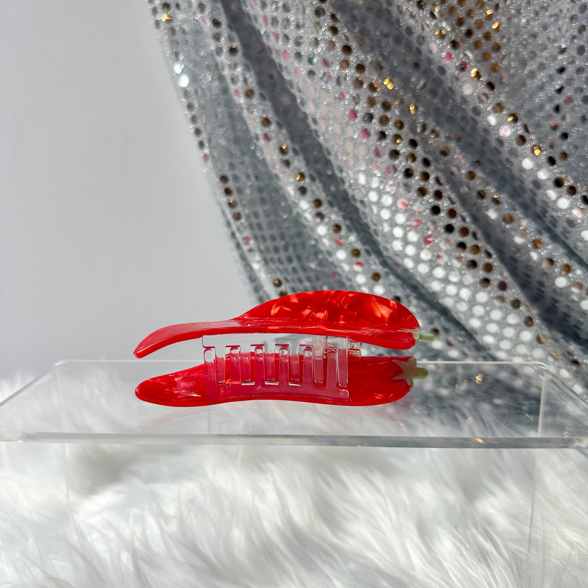 Chili Pepper Claw Hair Clip (Large)
