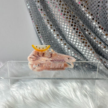 Bedazzled Shrimp Claw Hair Clip (Large)