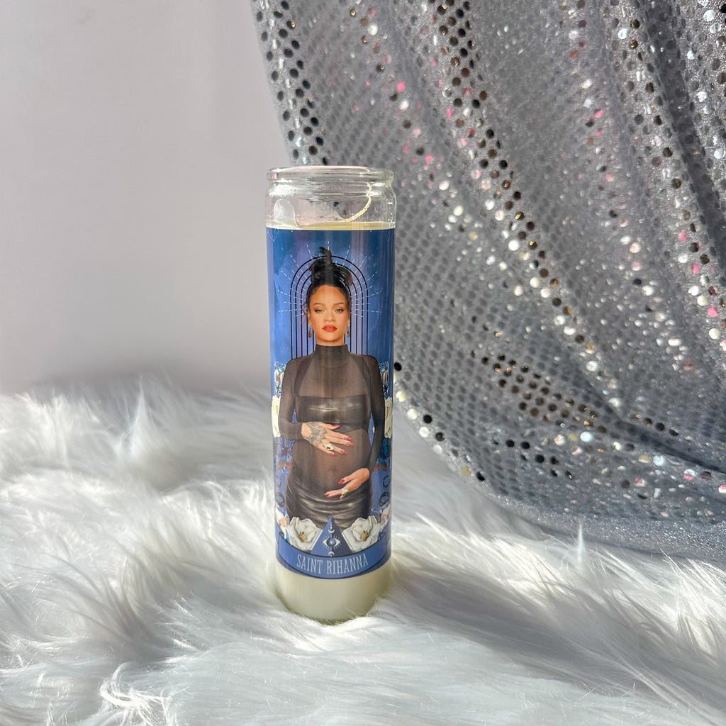 Rihanna Altar Prayer Candle