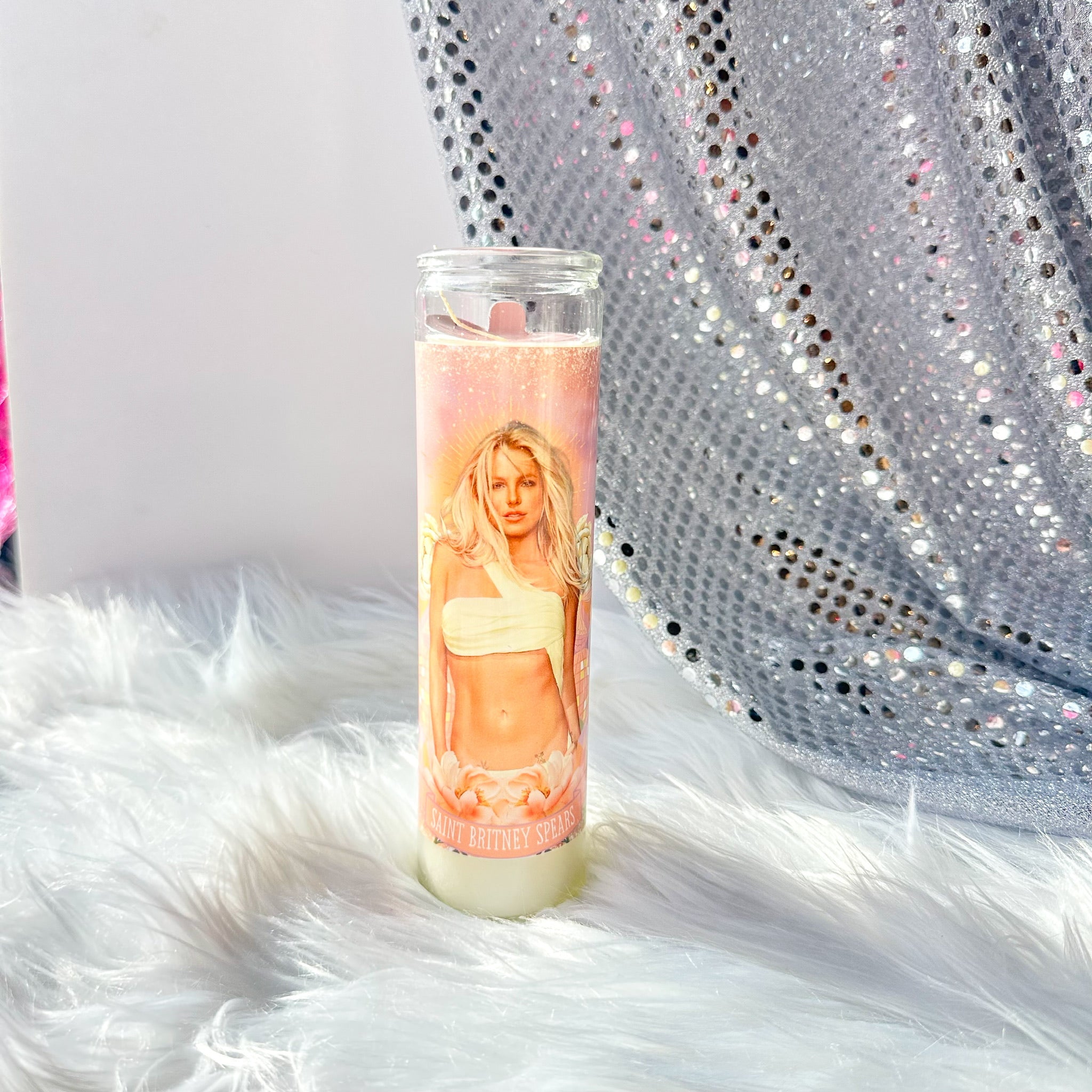 Britney Spears Altar Prayer Candle