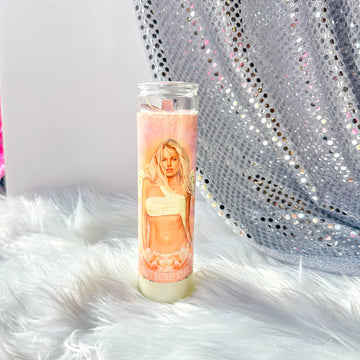 Britney Spears Altar Prayer Candle