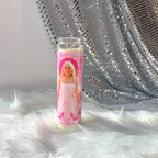 Barbie Altar Prayer Candle
