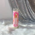 Barbie Altar Prayer Candle