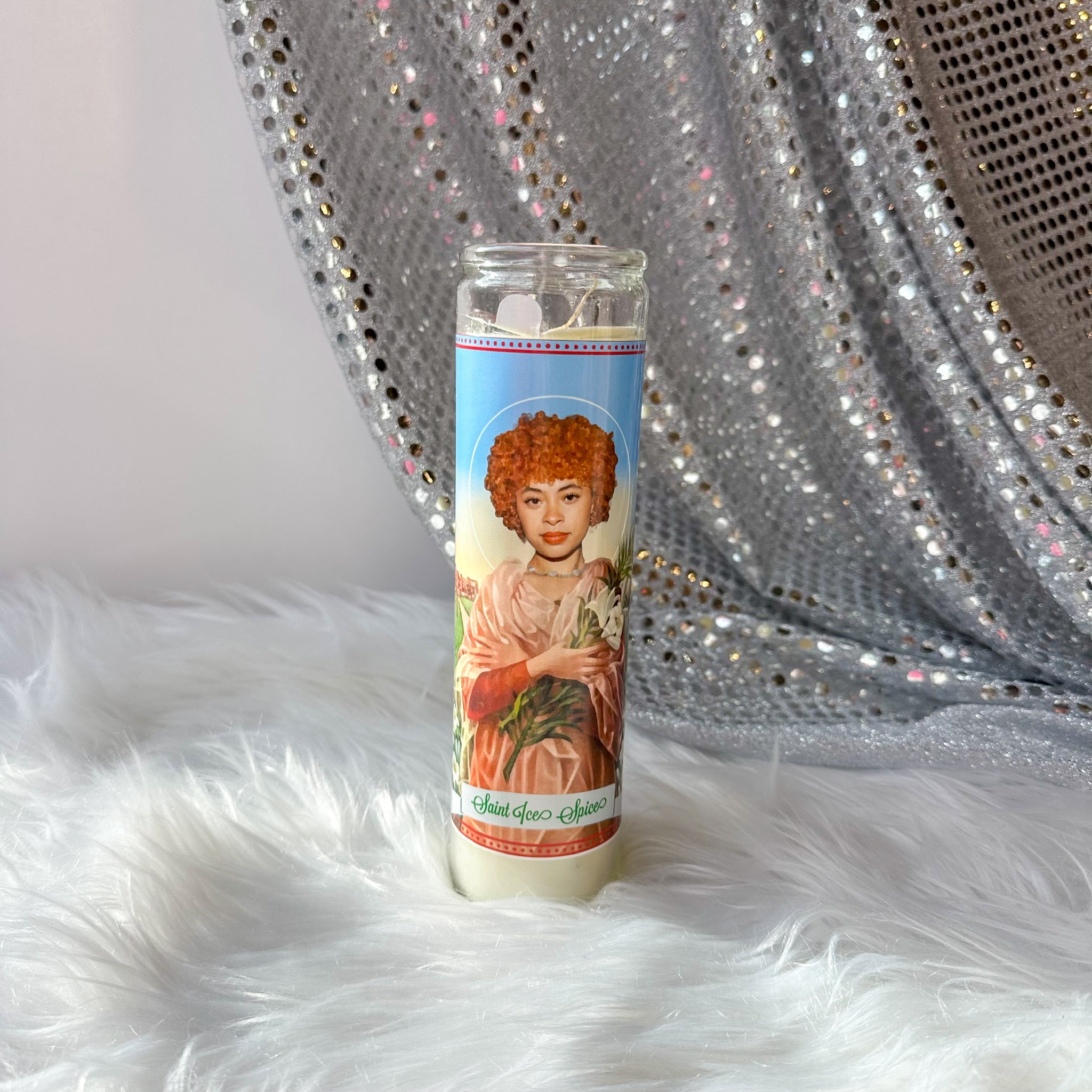Ice Spice Altar Prayer Candle