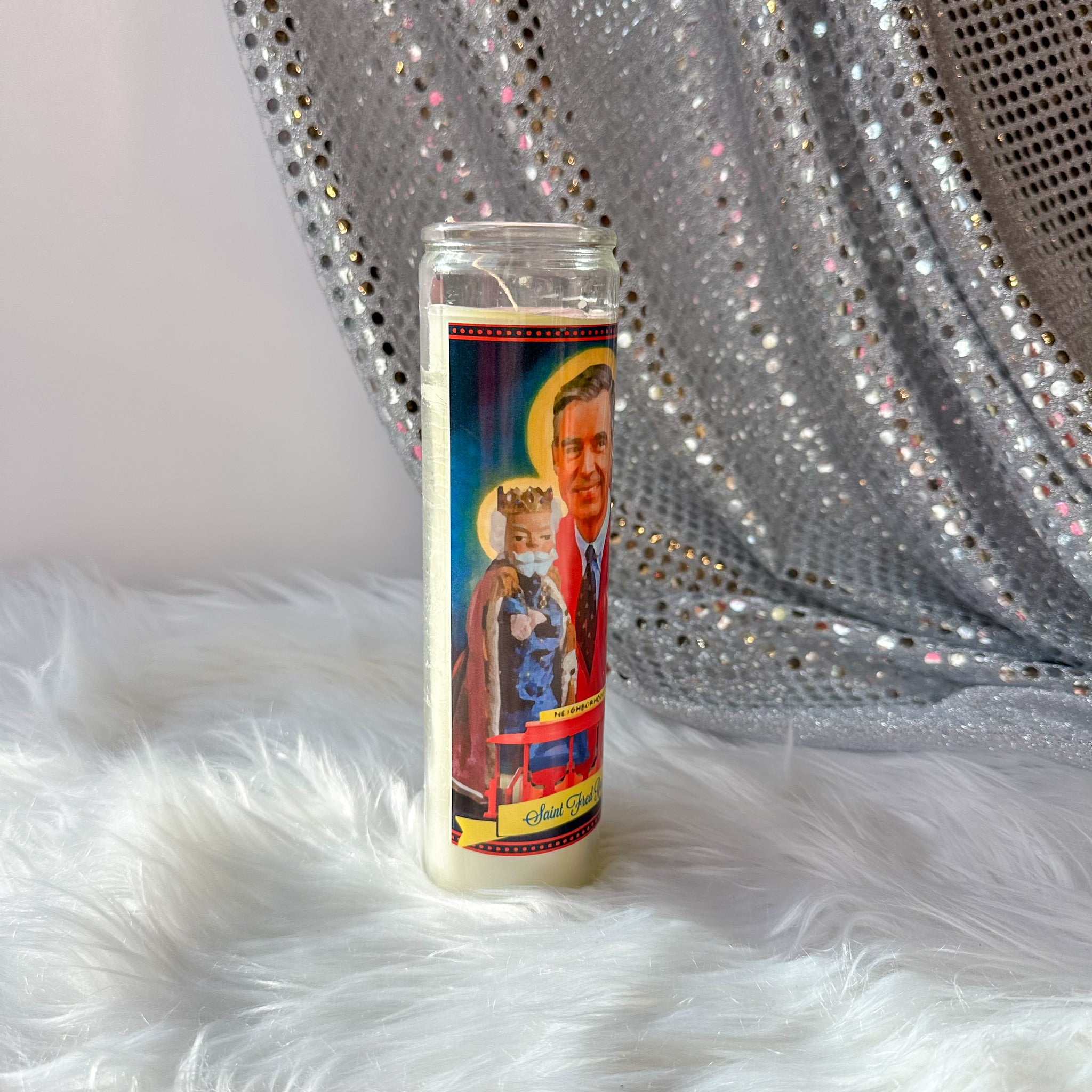 Mister Rogers Altar Prayer Candle