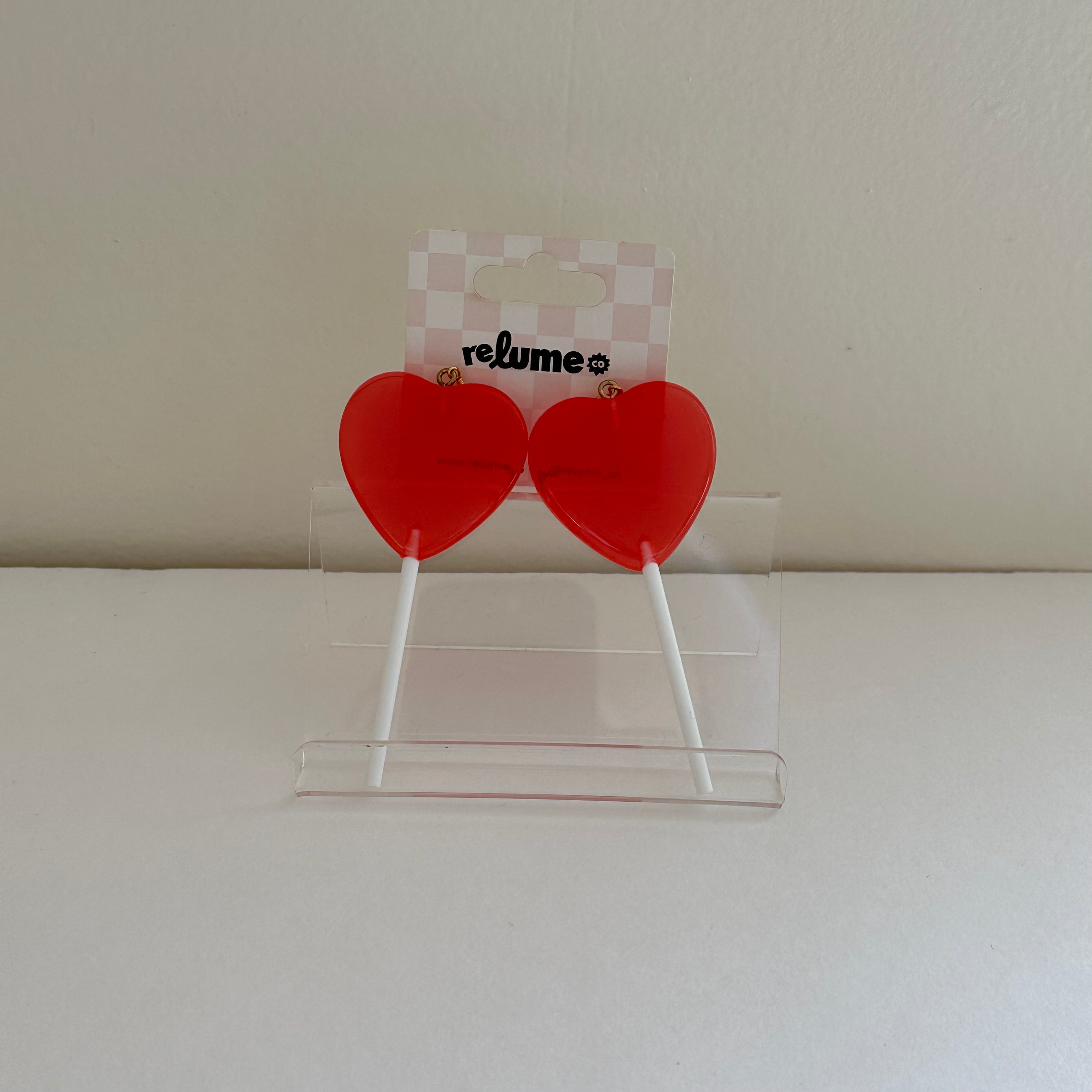 Food & Drink Hook -- Lollipops red