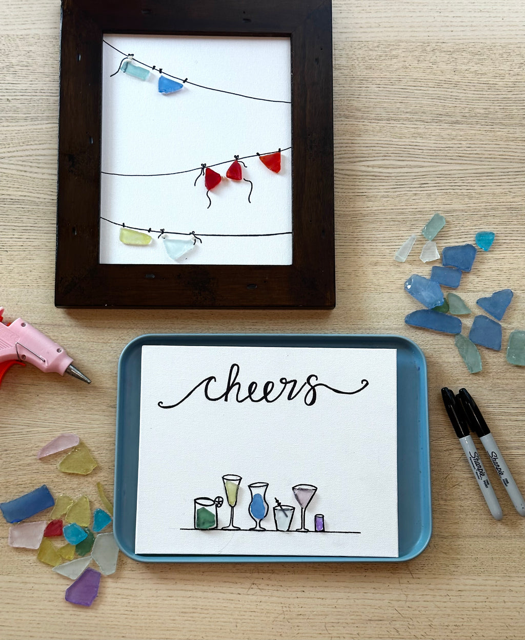 Summer Camp Series: Sea Glass Art