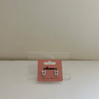 Silver Charm Stud - Teeth