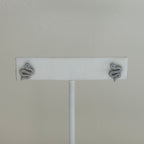 Silver Charm Stud - Snake