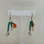 Dollhouse Mini Hook -- Beaded flower bouquet