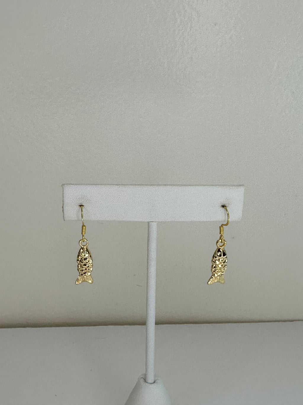 Gold Charm Hook -- Fish