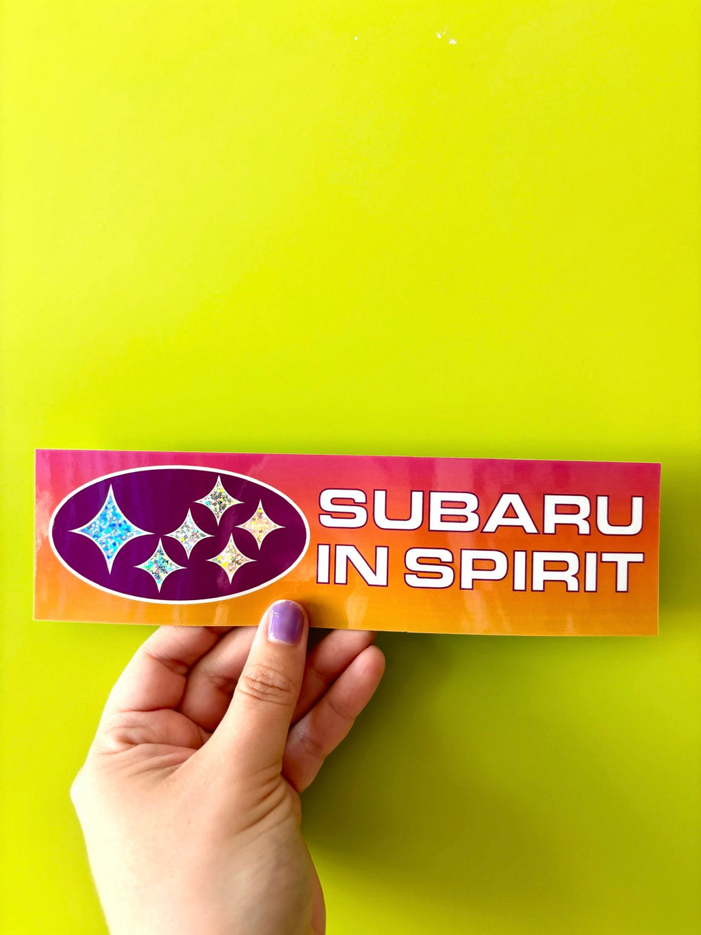 Subaru in Spirit Sticker