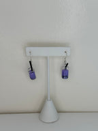 Purple Boba Earrings