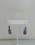 Purple Boba Earrings