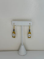 Enamel Charm Hook -- beer bottle