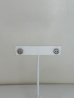 Silver Charm Stud - Smiley/happy stud