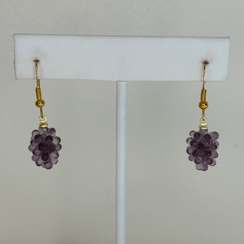 Classy Hook -- glass grapes