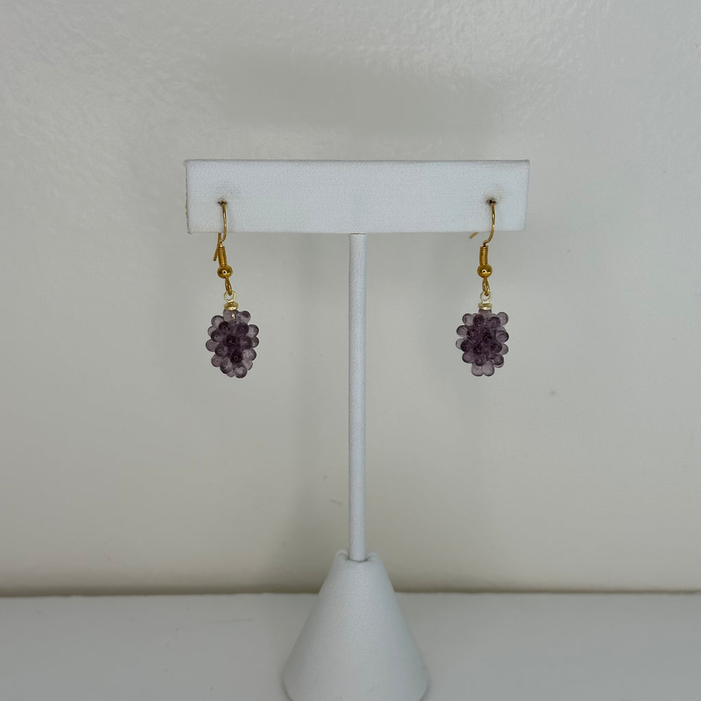 Classy Hook -- glass grapes