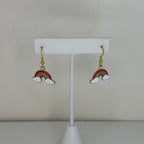 Enamel Charm Hook -- Rainbow