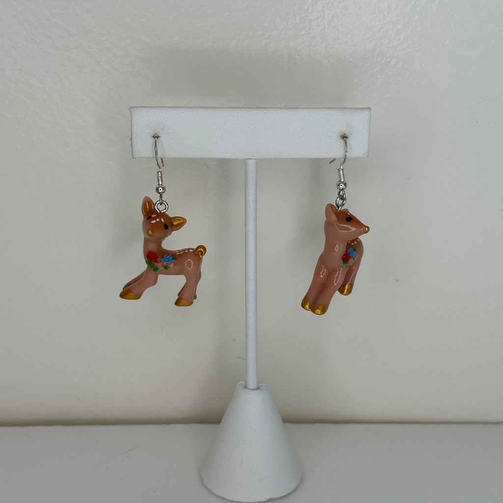 Seasonal Christmas -- plastic reindeer