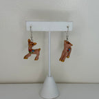 Seasonal Christmas -- plastic reindeer