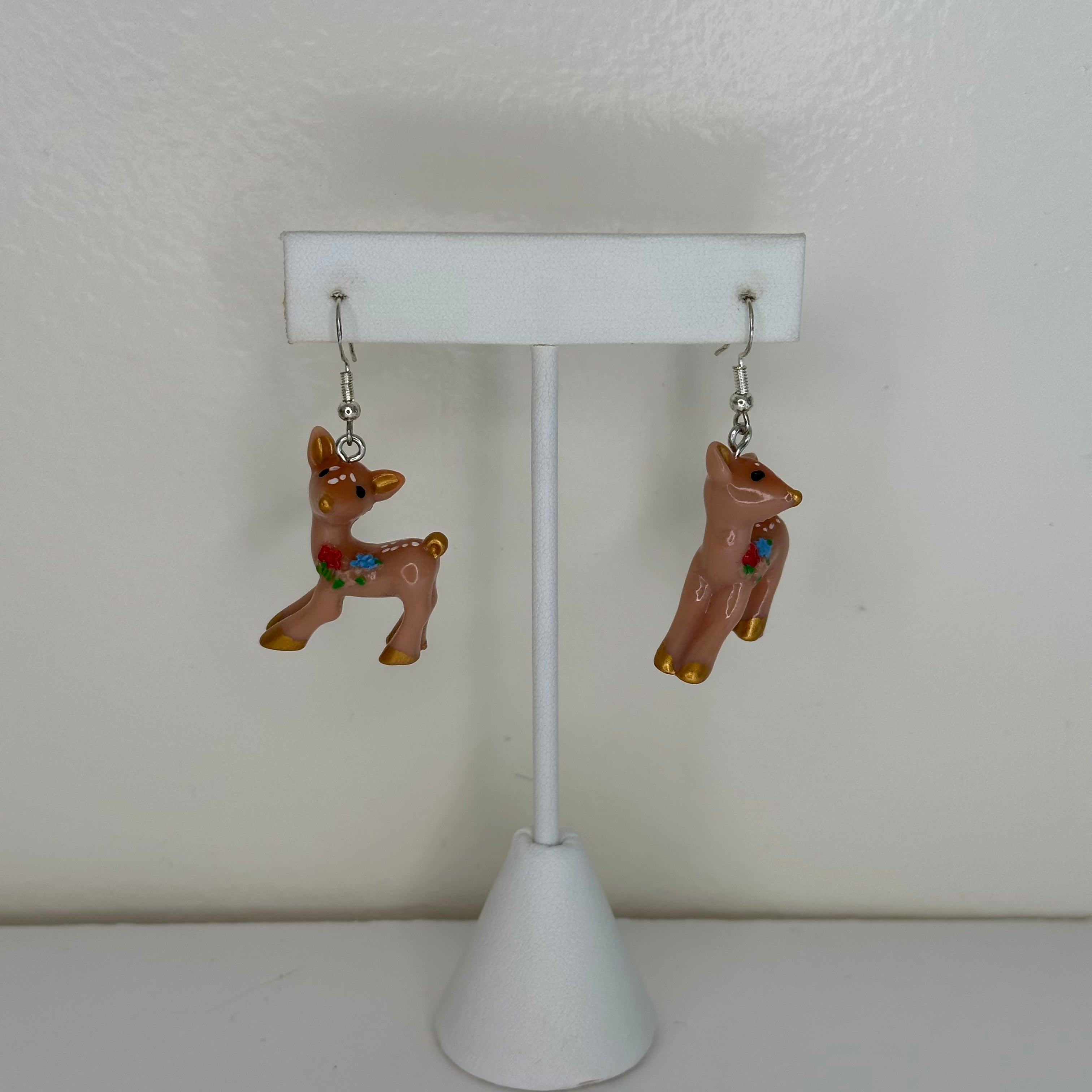 Seasonal Christmas -- plastic reindeer
