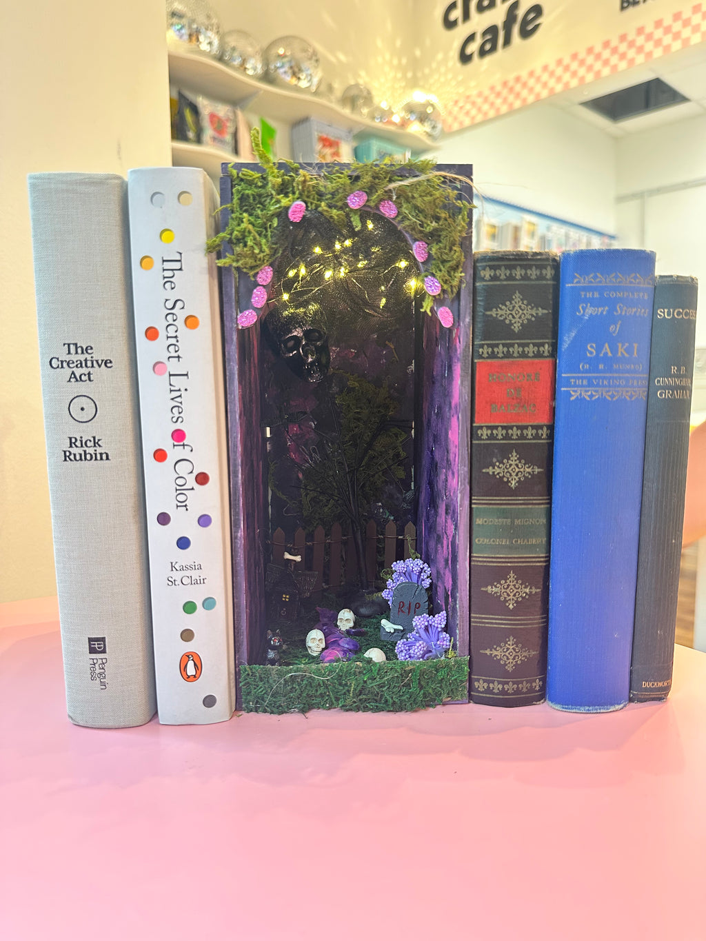 Witchy Fairy Garden Book Nook