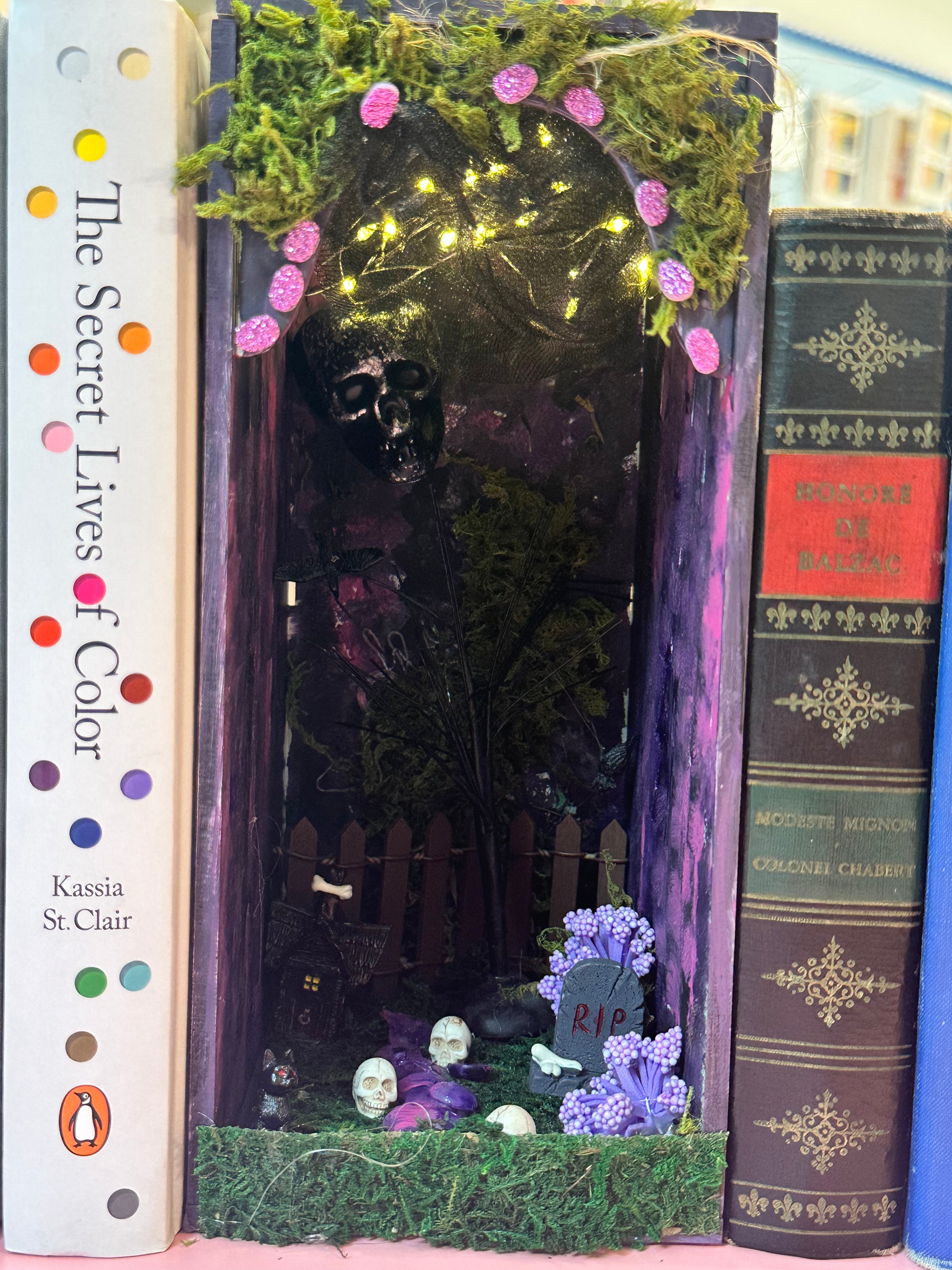 Witchy Fairy Garden Book Nook