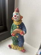 Circus Clown playing Music