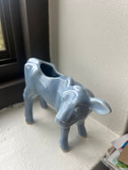 Vintage Cow Planter