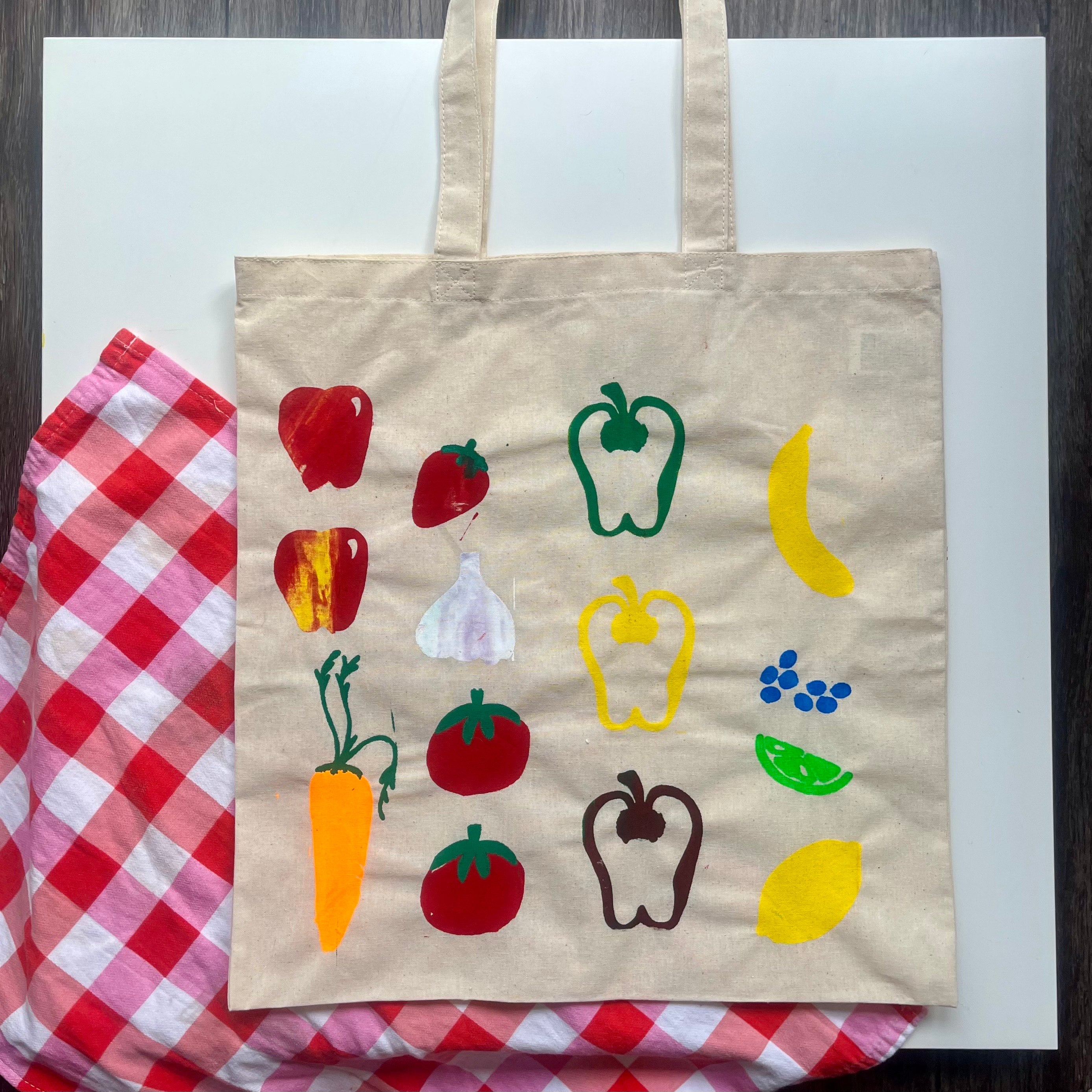 Intro to Screen Printing: Farmer's Market Tote