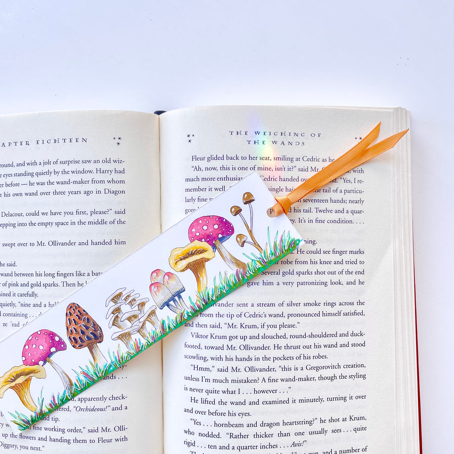 Illustrated Bookmarks- Mushrooms