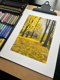 Intro to Oil Pastels: Fall Foliage