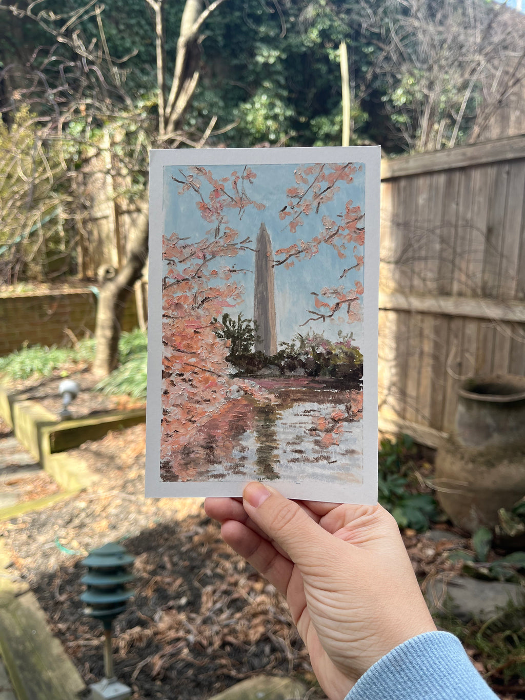 Intro to Oil Pastels: Cherry Blossoms (4/12)