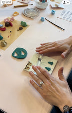 Holiday Polymer Clay Earrings