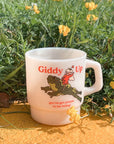 "Giddy Up" Vintage Diner Mug